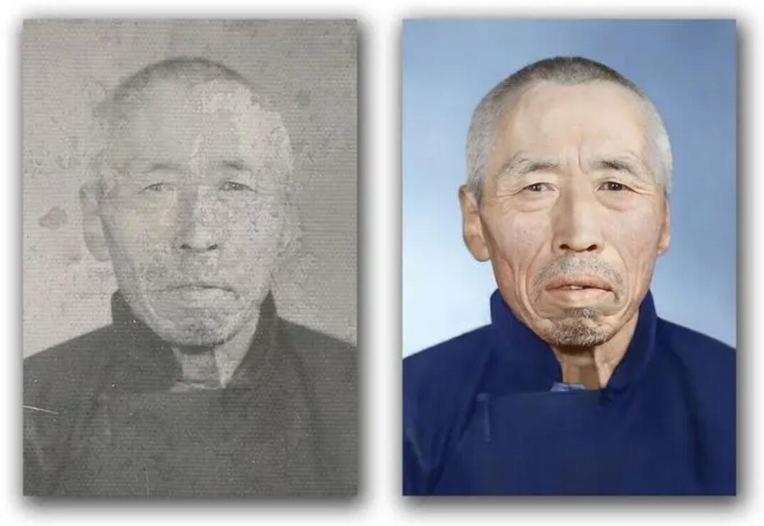 王场镇破损照片修复-56